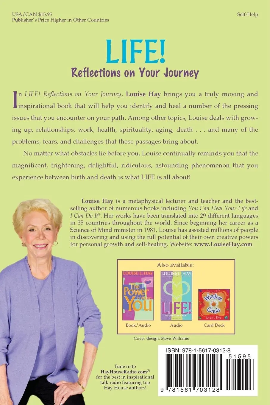 Rückseite: 9781561703128 | Life! | Louise L Hay | Taschenbuch | Kartoniert / Broschiert | 1996