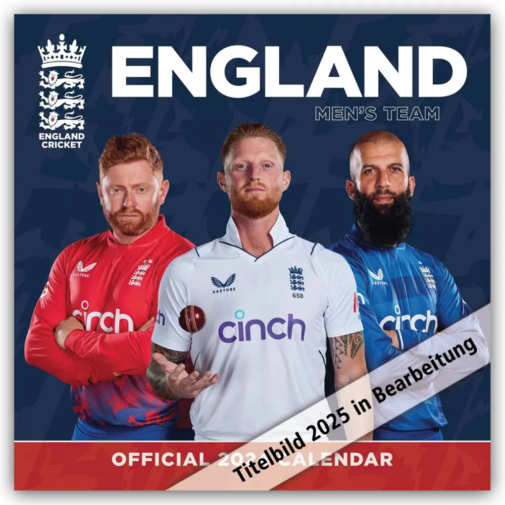 Cover: 9781835273128 | Cricket England 2025 - Wandkalender | Danilo Promotion Ltd | Kalender