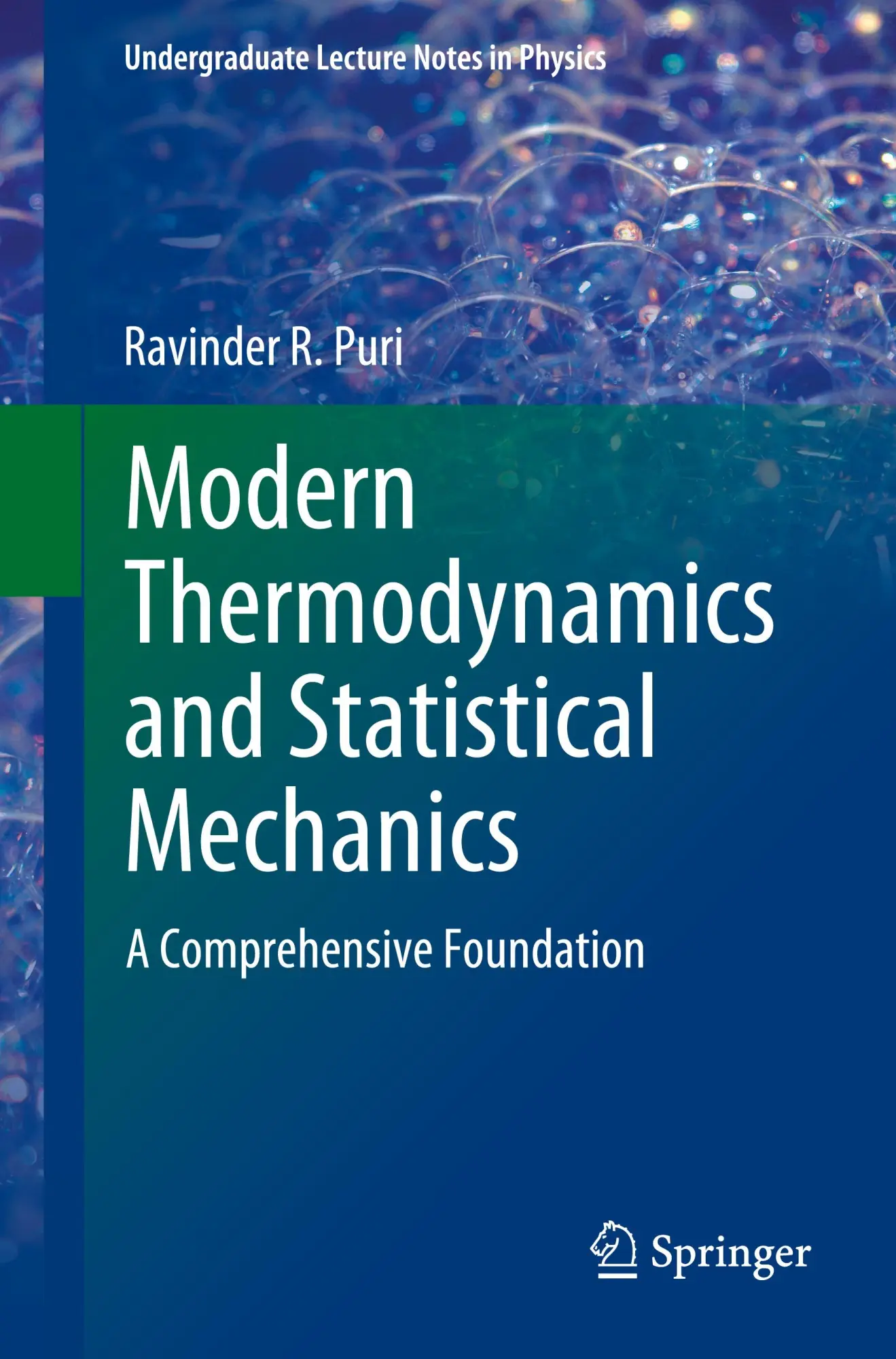 Cover: 9783031543128 | Modern Thermodynamics and Statistical Mechanics | Ravinder R. Puri