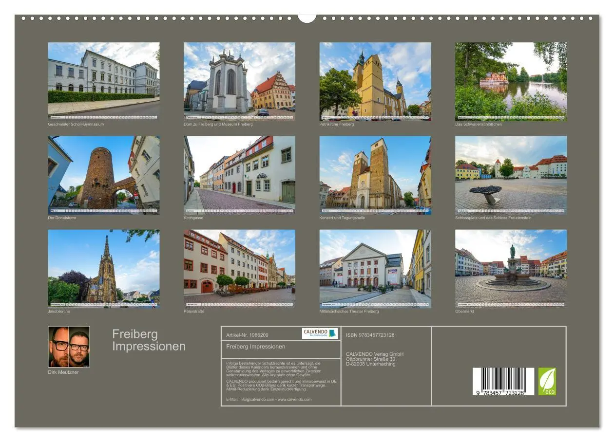 Bild: 9783457723128 | Freiberg Impressionen (hochwertiger Premium Wandkalender 2026 DIN...