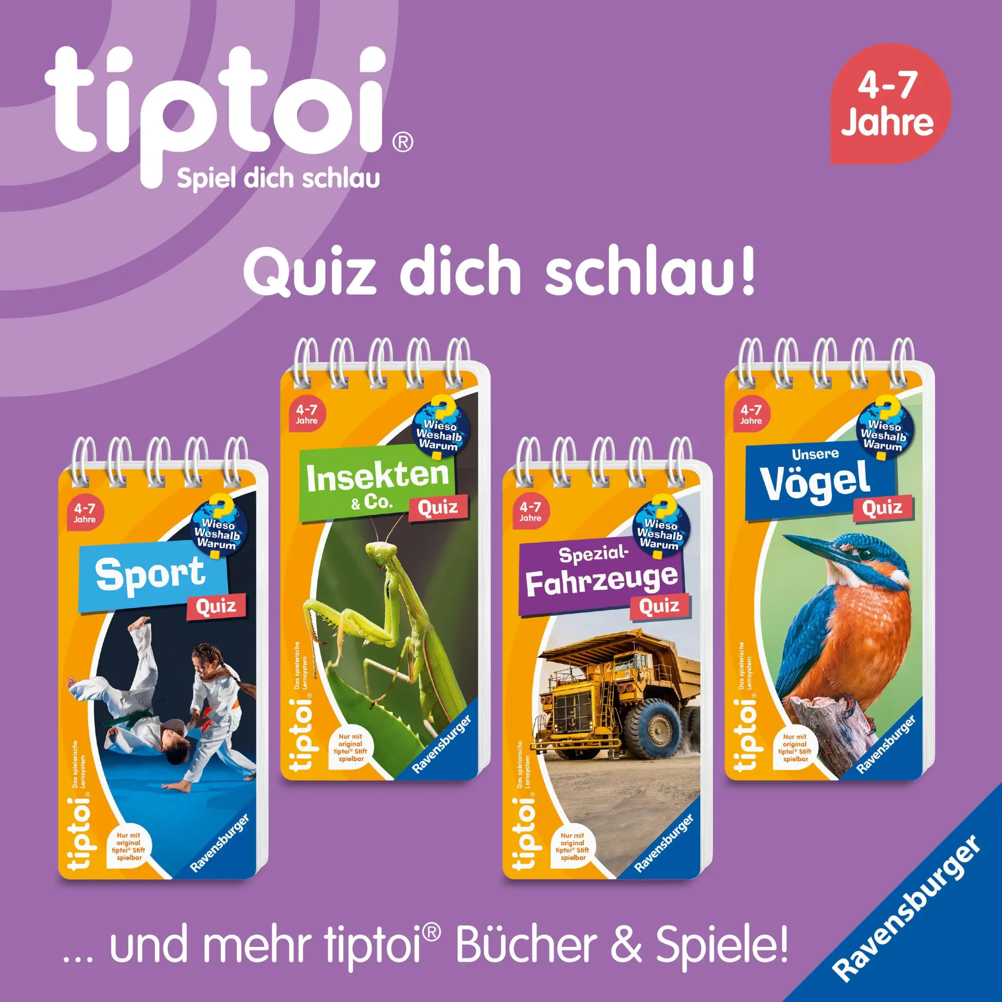 Bild: 9783473493128 | tiptoi® Wieso? Weshalb? Warum? Quiz - Insekten &amp; Co. | Taschenbuch