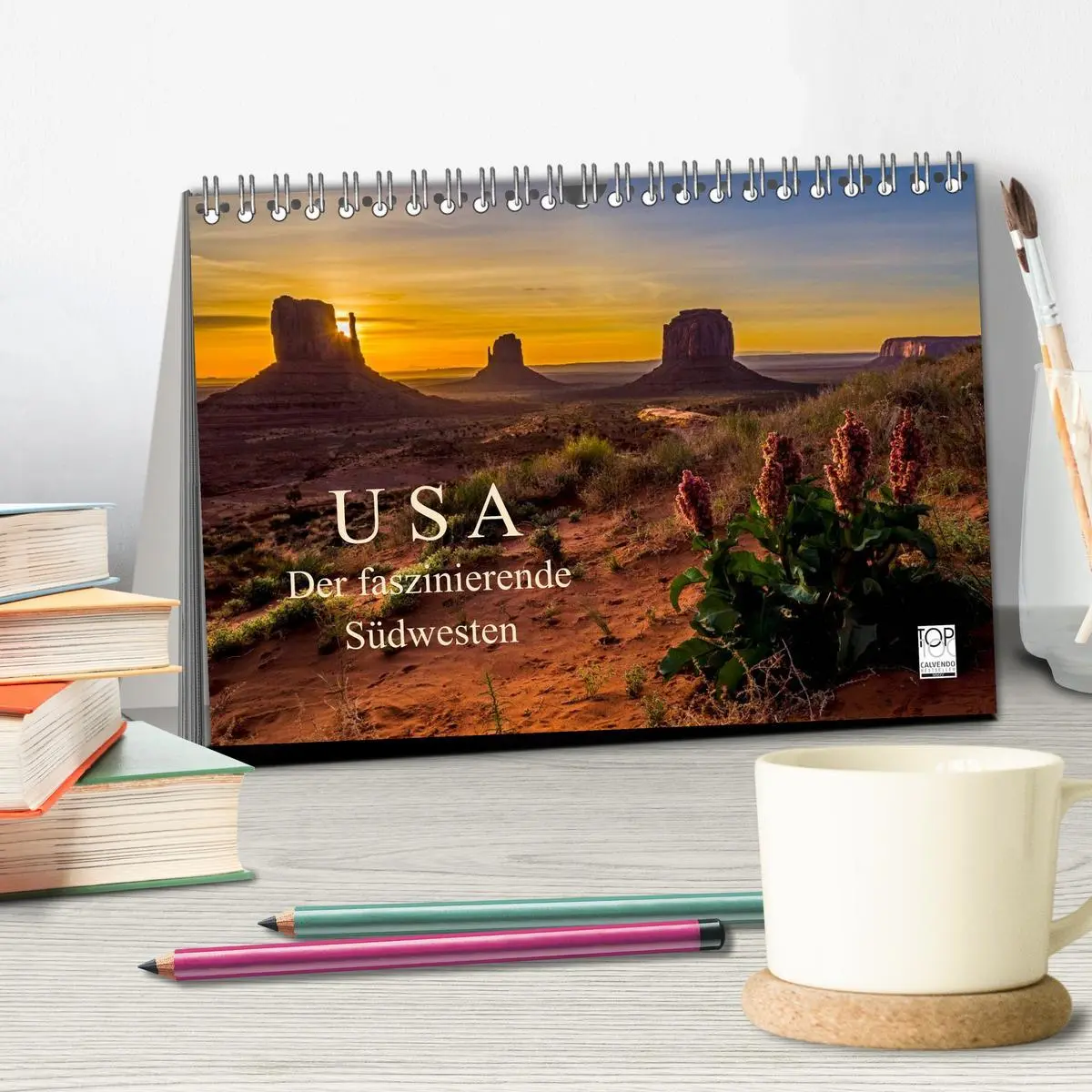 Bild: 9783516123128 | USA Der faszinierende Südwesten (Tischkalender 2026 DIN A5 quer),...