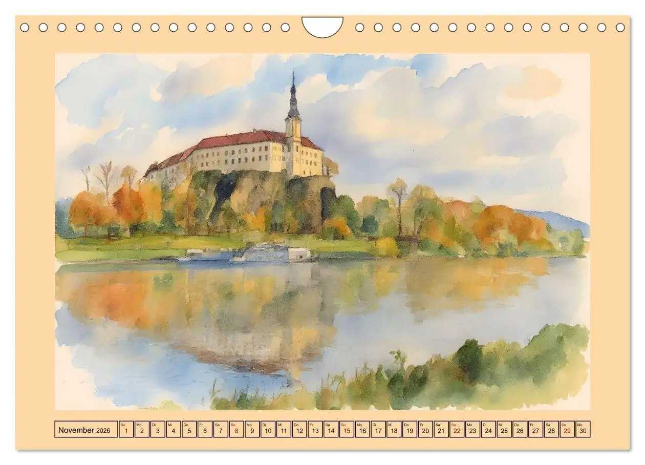 Bild: 9783516743128 | Tschechien - Kultur und Natur (Wandkalender 2026 DIN A4 quer),...