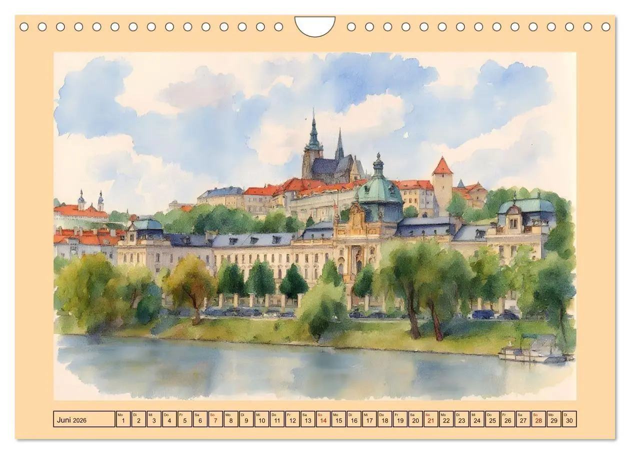 Bild: 9783516743128 | Tschechien - Kultur und Natur (Wandkalender 2026 DIN A4 quer),...