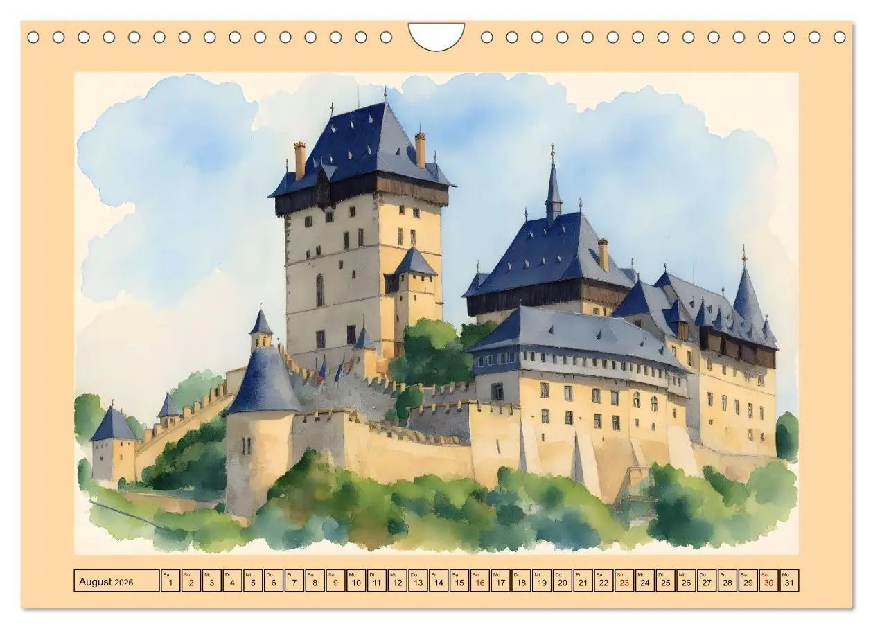Bild: 9783516743128 | Tschechien - Kultur und Natur (Wandkalender 2026 DIN A4 quer),...