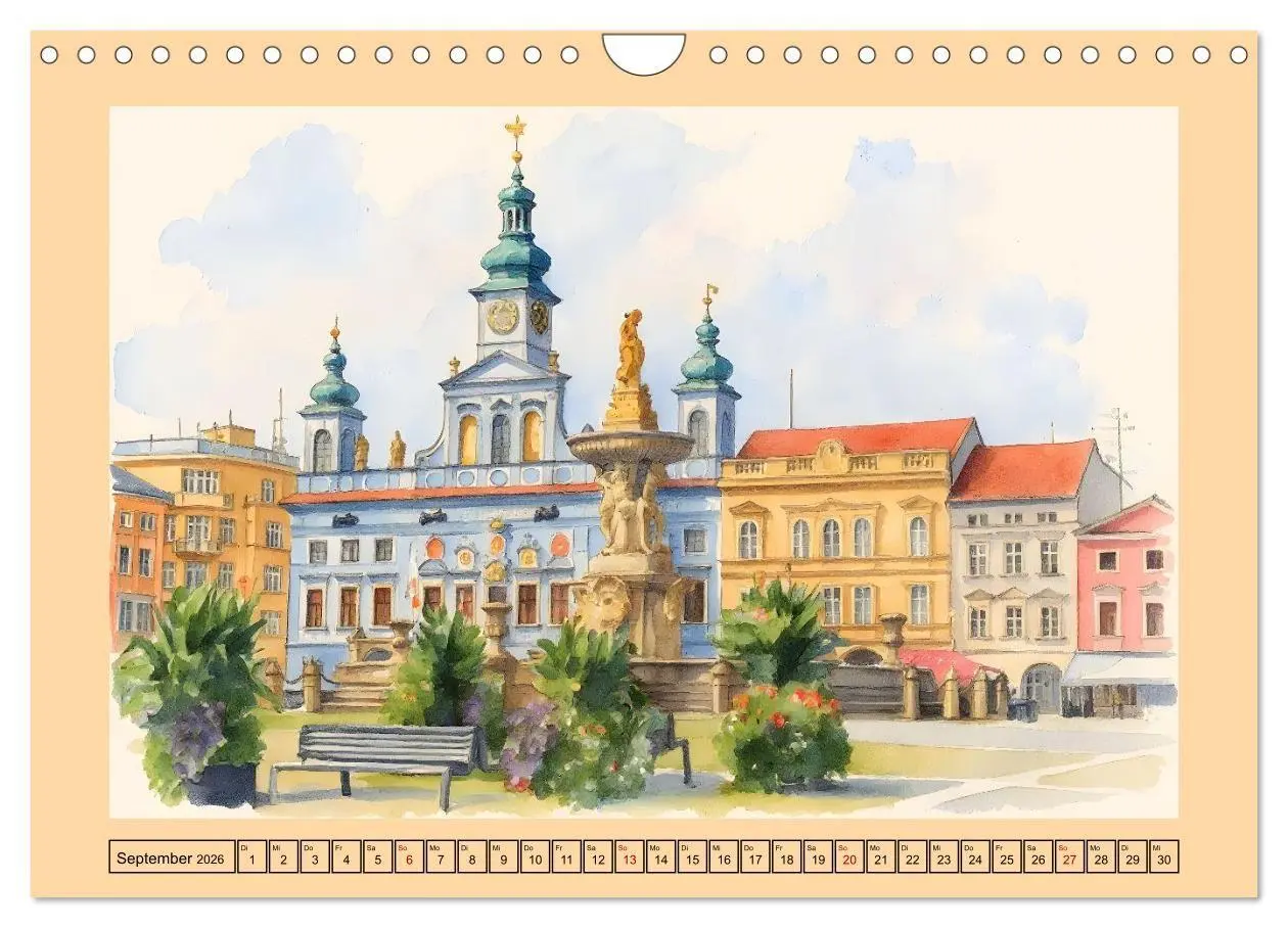 Bild: 9783516743128 | Tschechien - Kultur und Natur (Wandkalender 2026 DIN A4 quer),...