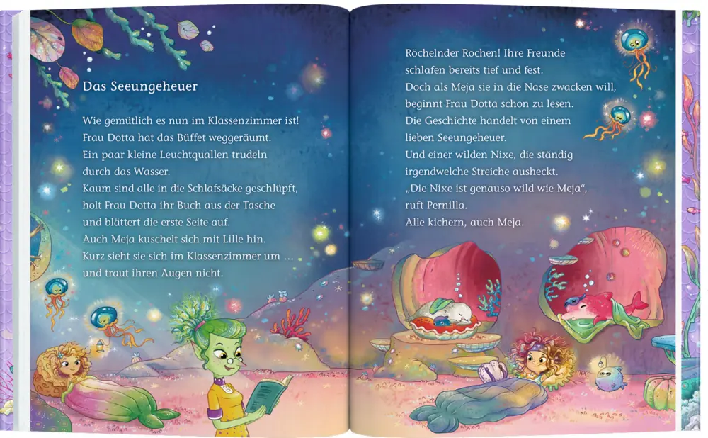 Bild: 9783649643128 | Meja Meergrün (Leseanfänger, Bd. 4) | Spuknacht in der Nixenschule