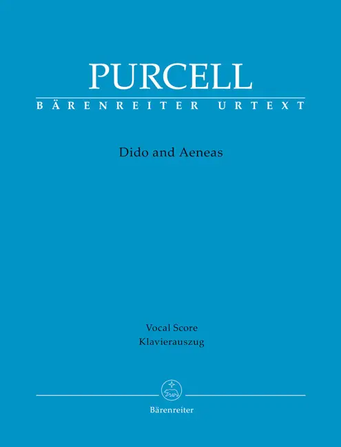 Cover: 9790006563128 | Dido and Aeneas | Klavierauszug vokal | Henry Purcell | Taschenbuch