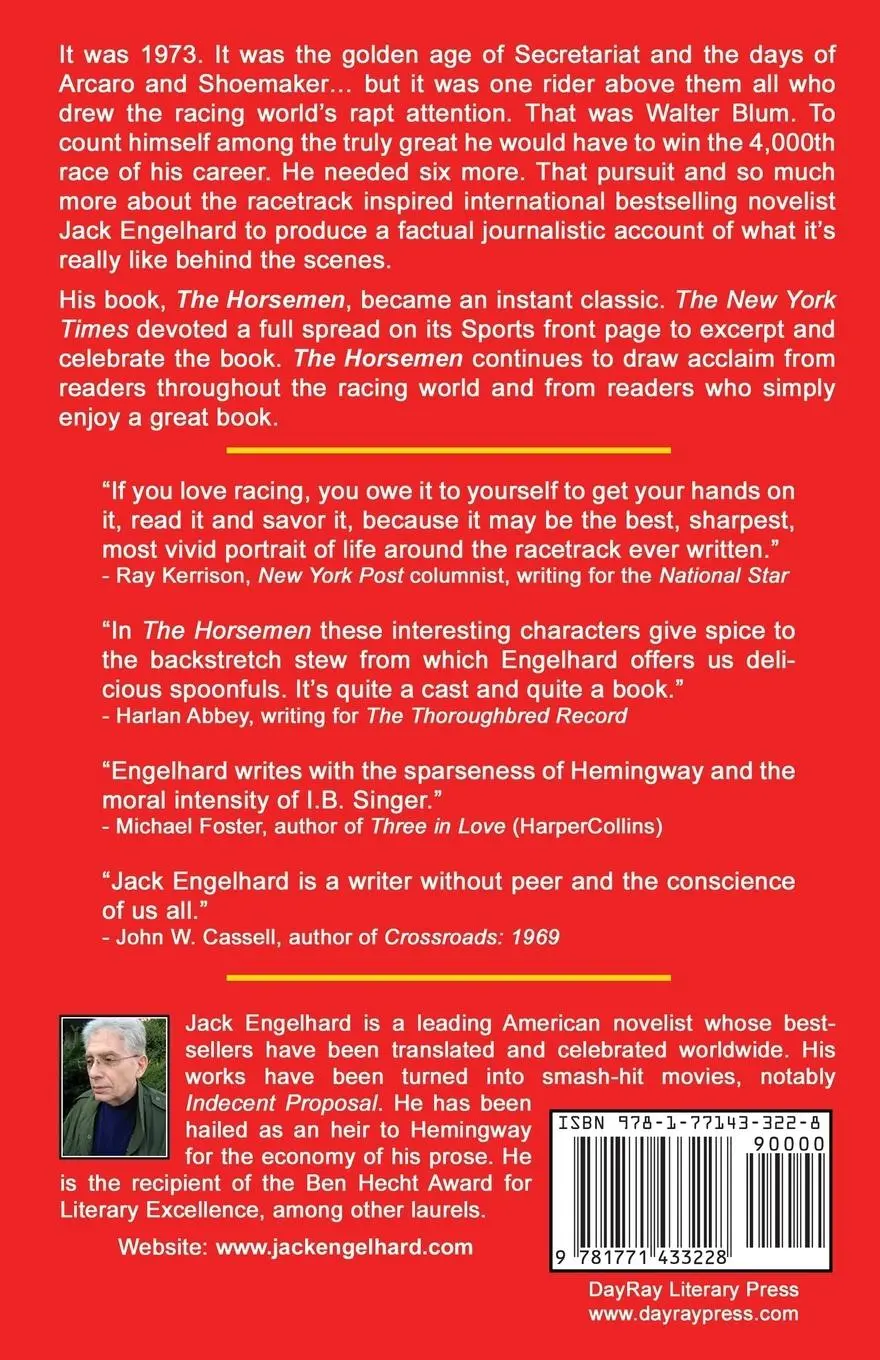 Rückseite: 9781771433228 | The Horsemen | Inside Thoroughbred Racing As Never Told Before | Buch
