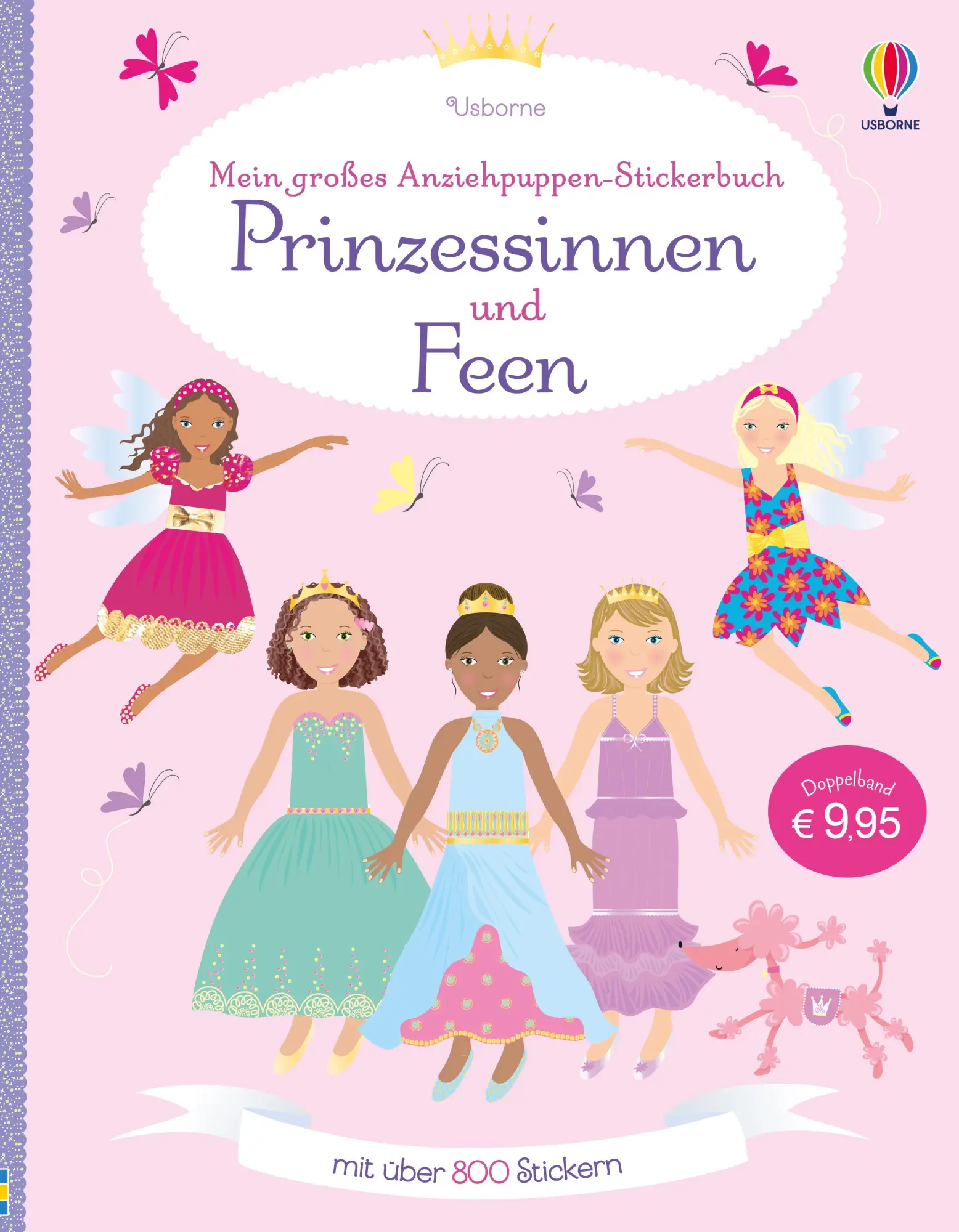 Cover: 9781782323228 | Mein großes Anziehpuppen-Stickerbuch: Prinzessinnen und Feen | Buch