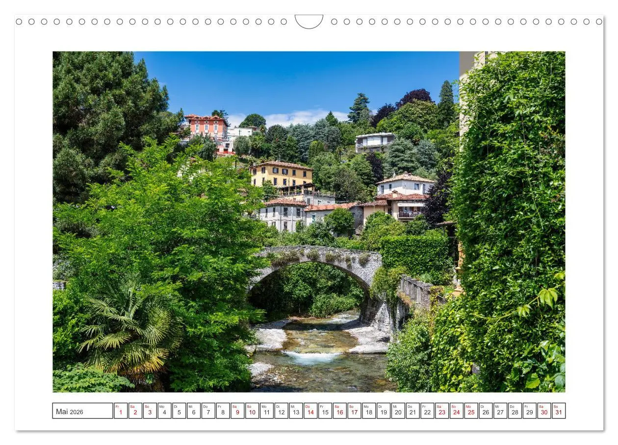Bild: 9783457333228 | Traumziele am Comer See (Wandkalender 2026 DIN A3 quer), CALVENDO...