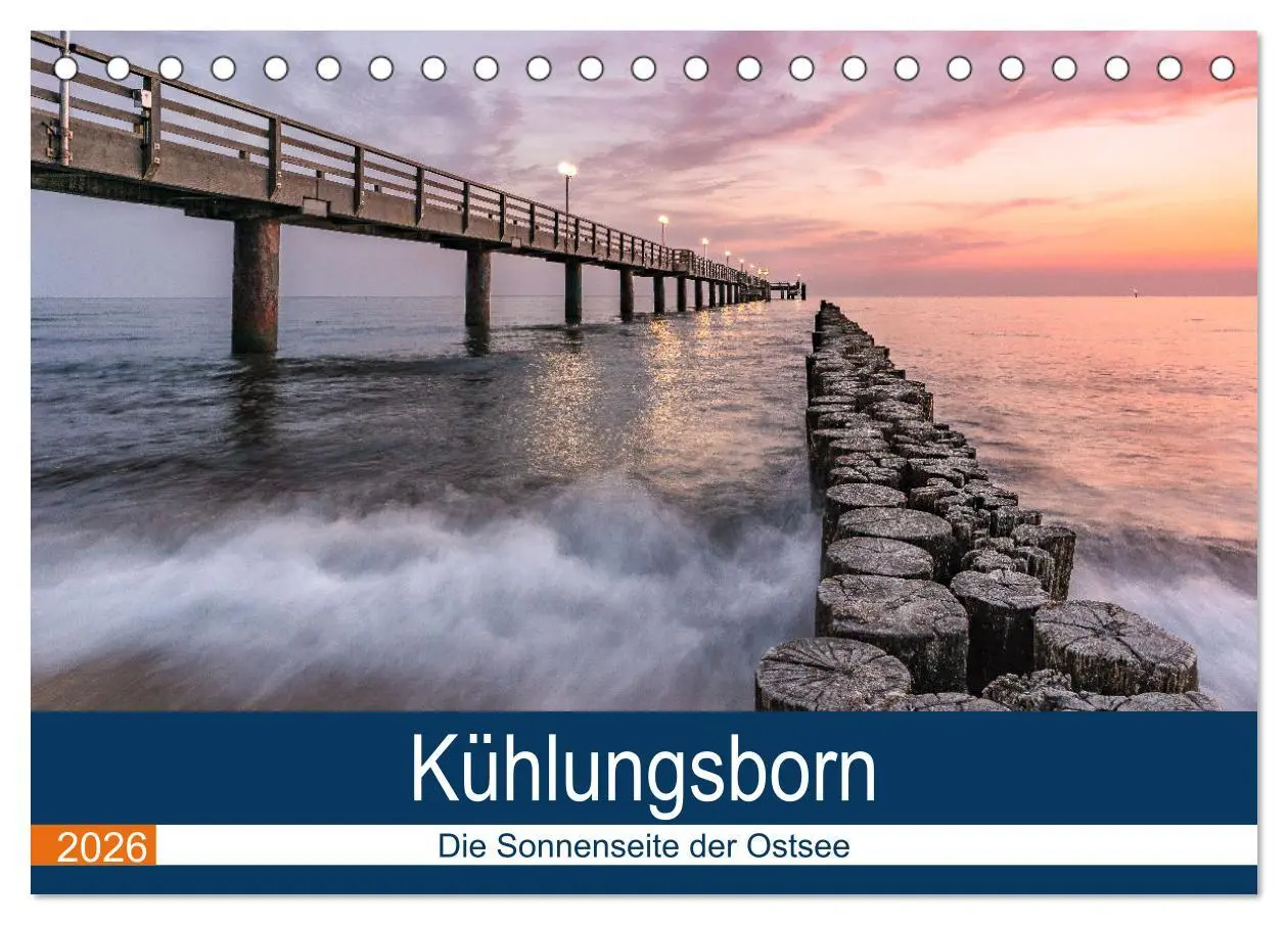 Cover: 9783457643228 | Kühlungsborn - Die Sonnenseite der Ostsee (Tischkalender 2026 DIN...