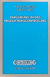 Cover: 9783800623228 | Einführung in das Produktionscontrolling | Taschenbuch | VIII | 1999