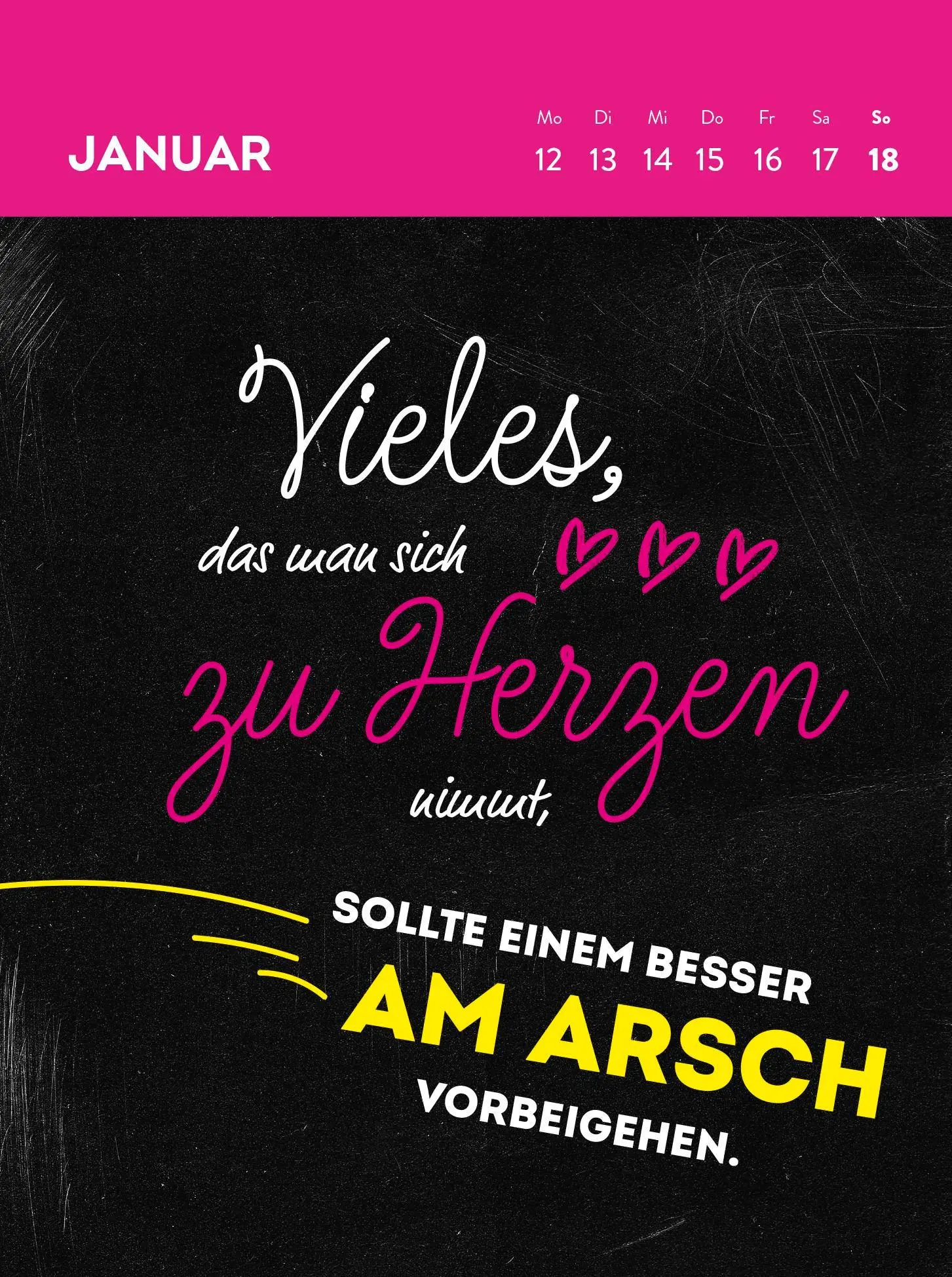 Bild: 4036442013328 | Wochenkalender 2026: Emotional bin ich heute ganz nah am...