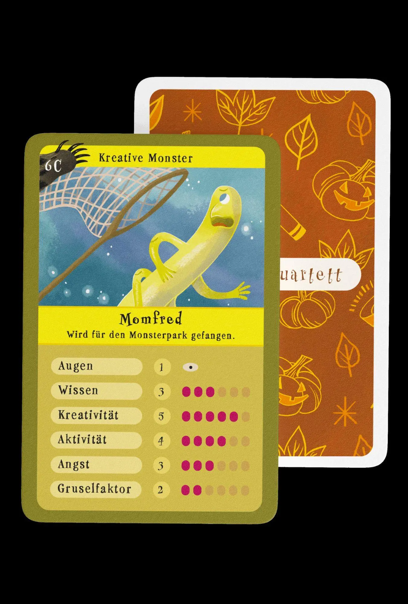 Bild: 4170000243328 | Monstäa-Quartett | Das Kartenspiel zum Buch | Lisa Bogen | Spiel