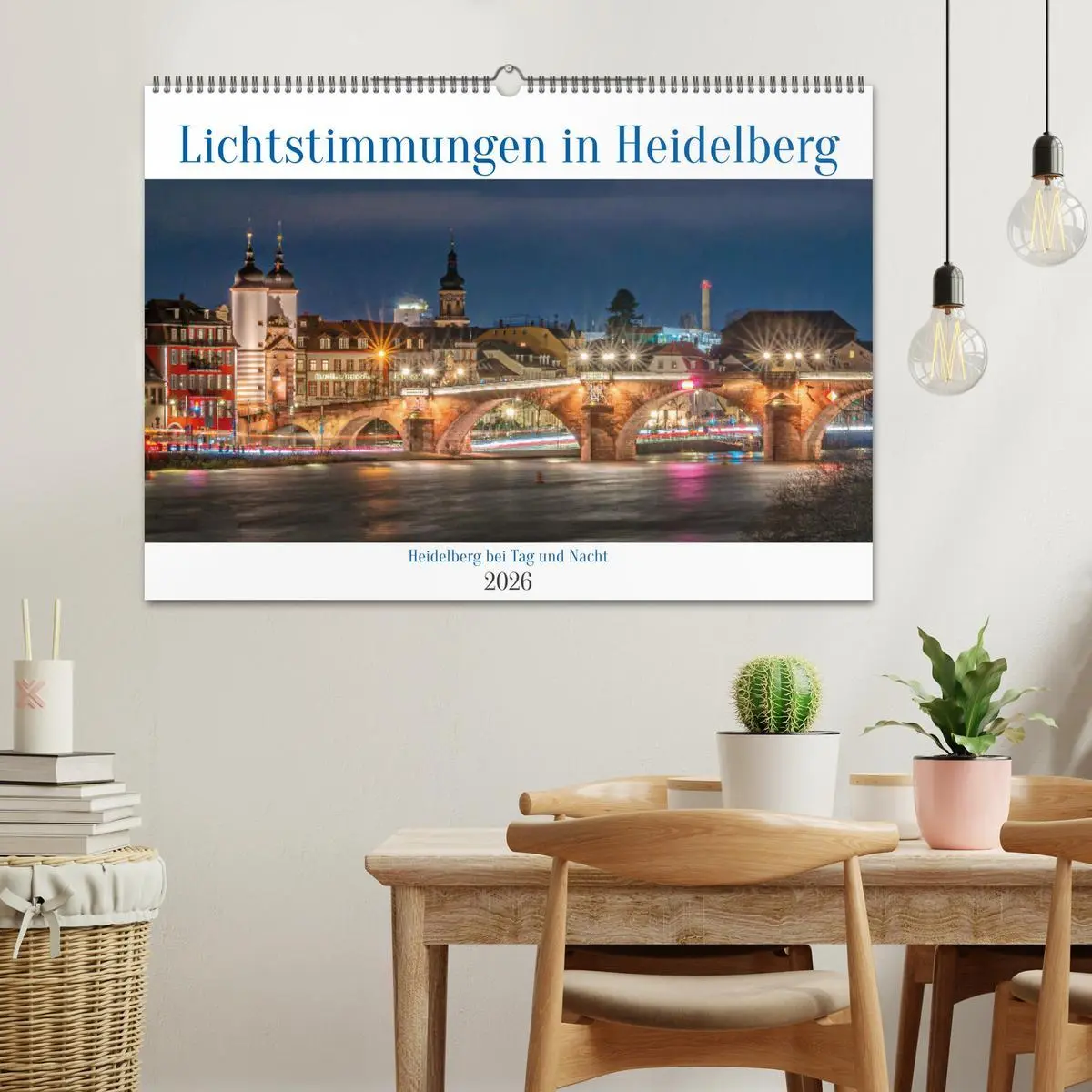 Bild: 9783457253328 | Lichtstimmungen in Heidelberg (Wandkalender 2026 DIN A2 quer),...