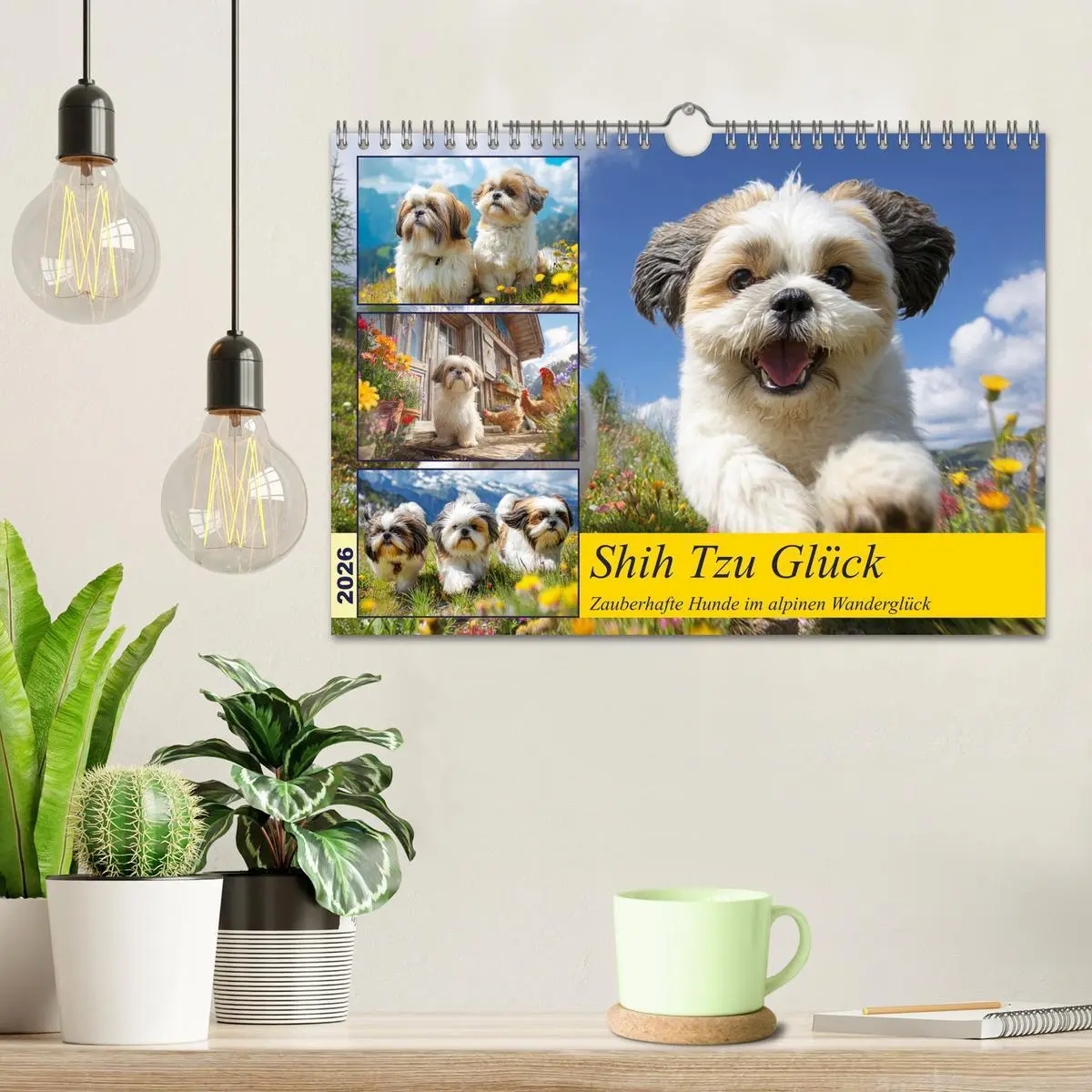 Bild: 9783457943328 | Shih Tzu Glück. Zauberhafte Hunde im alpinen Wanderglück...