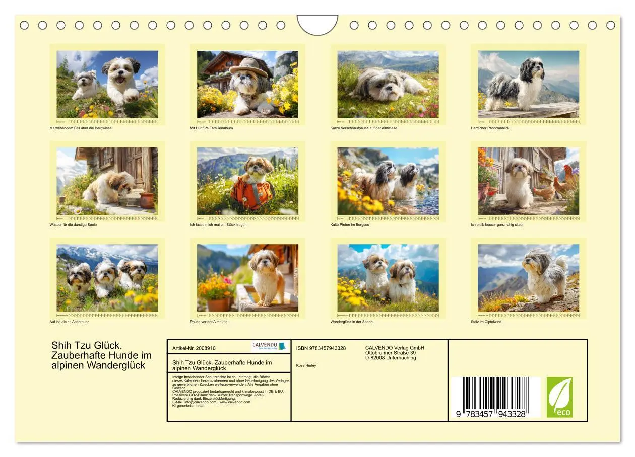 Bild: 9783457943328 | Shih Tzu Glück. Zauberhafte Hunde im alpinen Wanderglück...