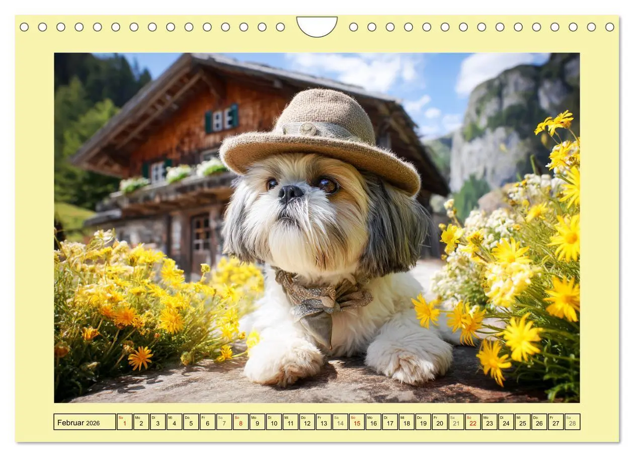 Bild: 9783457943328 | Shih Tzu Glück. Zauberhafte Hunde im alpinen Wanderglück...