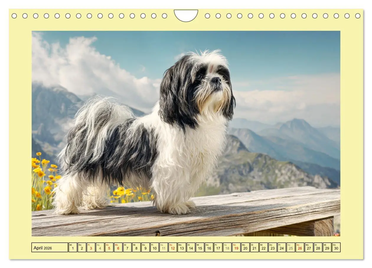 Bild: 9783457943328 | Shih Tzu Glück. Zauberhafte Hunde im alpinen Wanderglück...