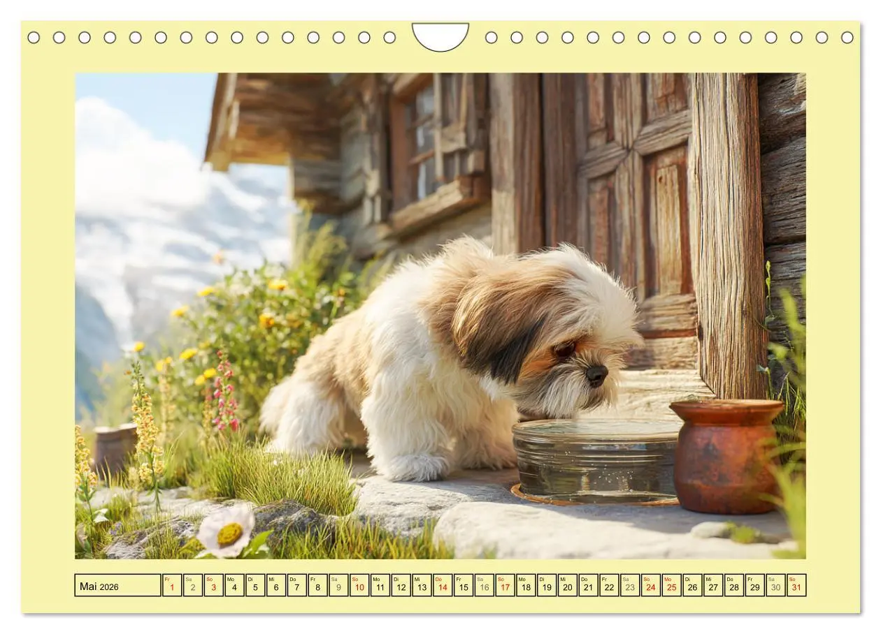 Bild: 9783457943328 | Shih Tzu Glück. Zauberhafte Hunde im alpinen Wanderglück...