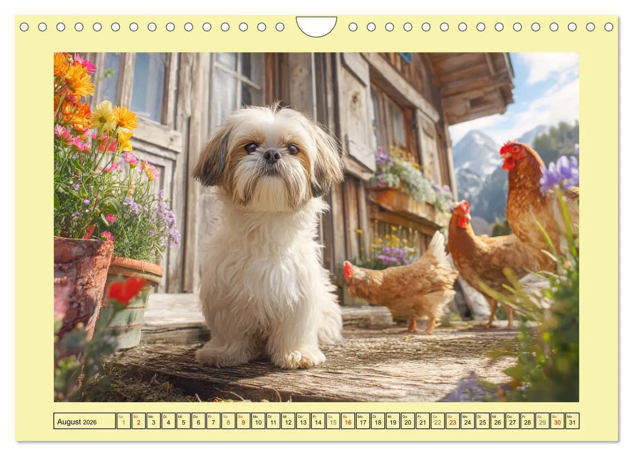 Bild: 9783457943328 | Shih Tzu Glück. Zauberhafte Hunde im alpinen Wanderglück...
