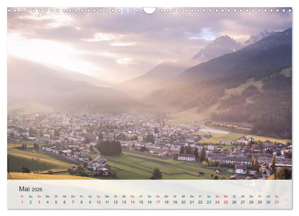 Bild: 9783516033328 | Dolomiten - Rundreise um Drei Zinnen (Wandkalender 2026 DIN A3...