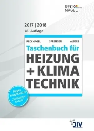 Recknagel - Taschenbuch für Heizung + Klimatechnik 2017/2018,CD-ROM