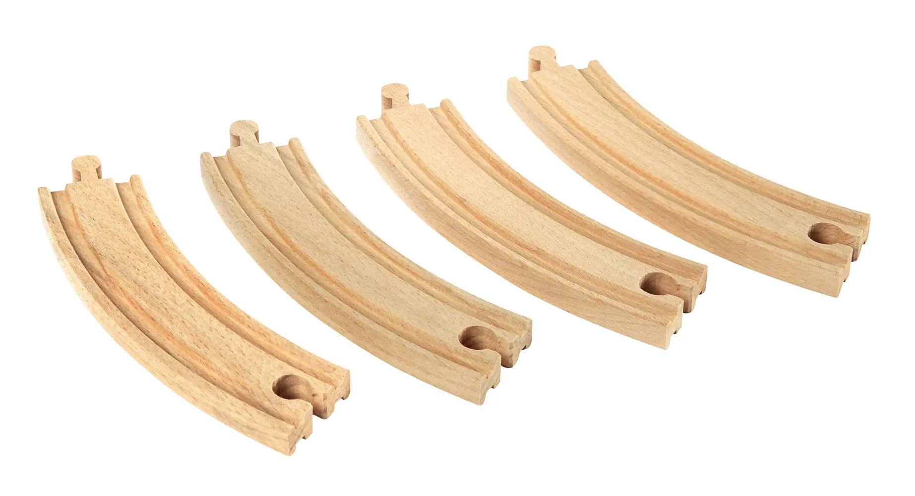 Bild: 7312350333428 | BRIO World - 1/1 Gebogene Gleise (E) | BRIO® | Spiel | In Schachtel