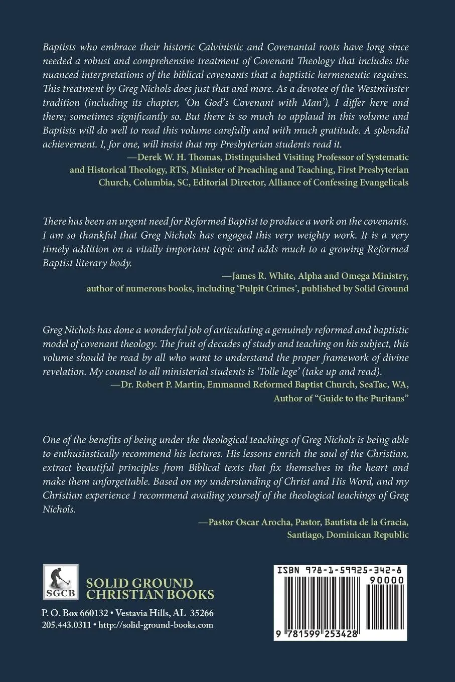 Rückseite: 9781599253428 | Covenant Theology | Greg Nichols | Taschenbuch | Englisch | 2014