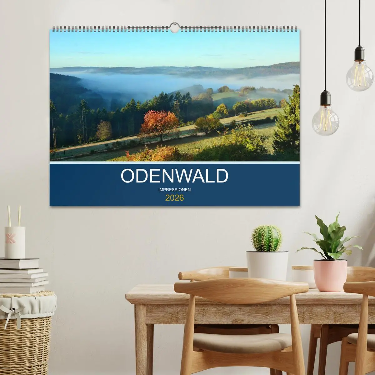 Bild: 9783457863428 | Odenwald - Impressionen (Wandkalender 2026 DIN A2 quer), CALVENDO...
