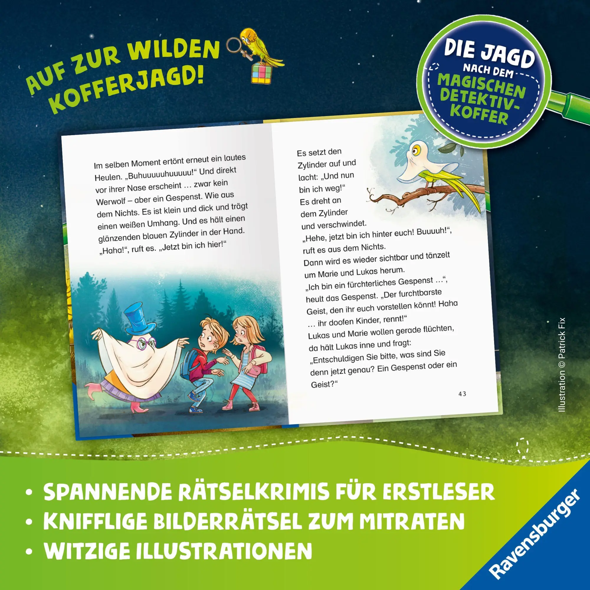Bild: 9783473463428 | Die Jagd nach dem magischen Detektivkoffer, Band 7 - Das verflixt...