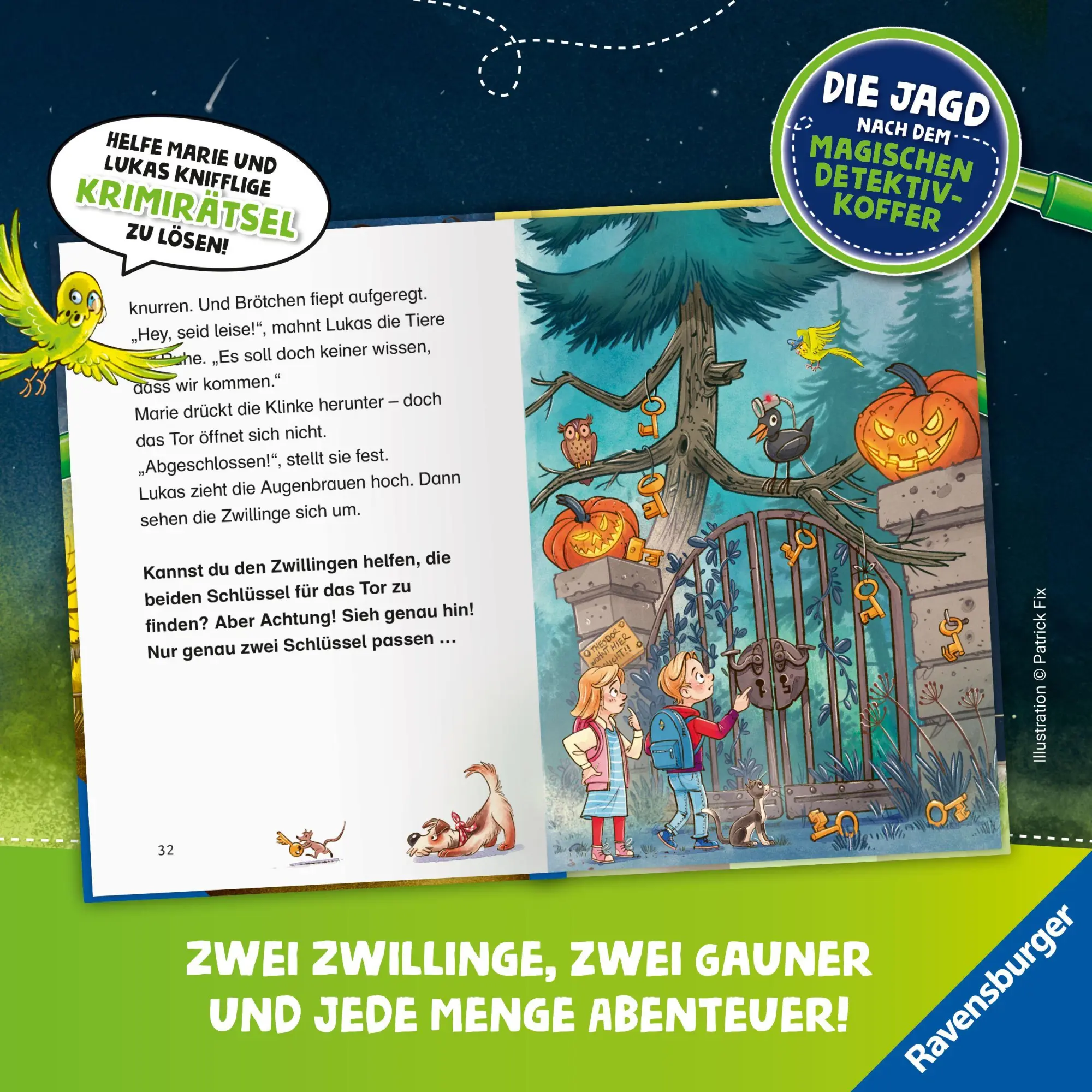Bild: 9783473463428 | Die Jagd nach dem magischen Detektivkoffer, Band 7 - Das verflixt...