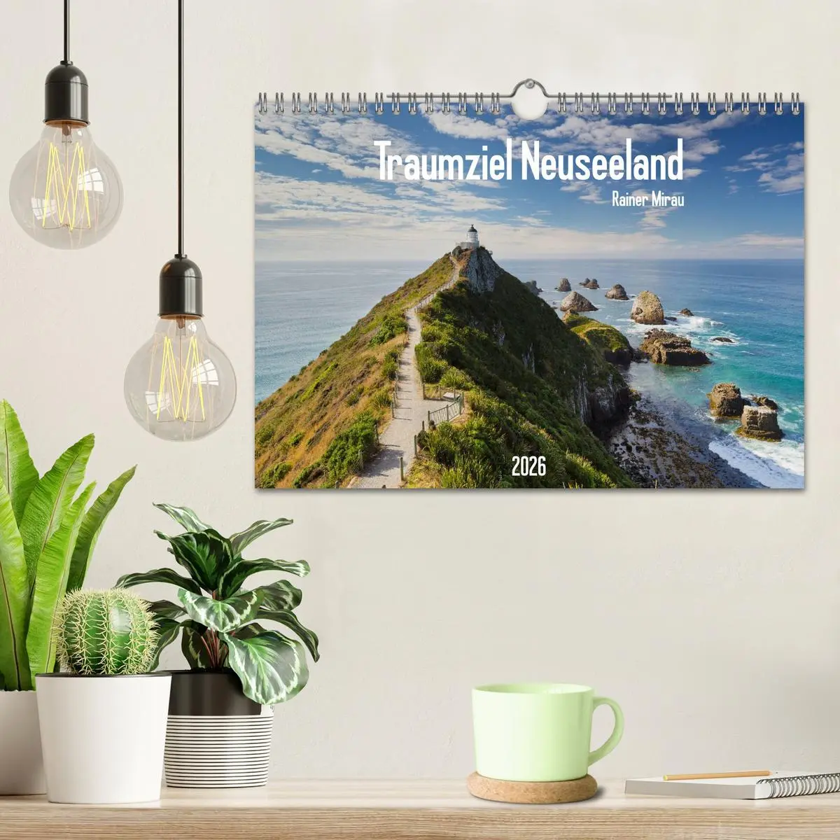 Bild: 9783516023428 | Traumziel Neuseeland 2026 (Wandkalender 2026 DIN A4 quer), CALVENDO...