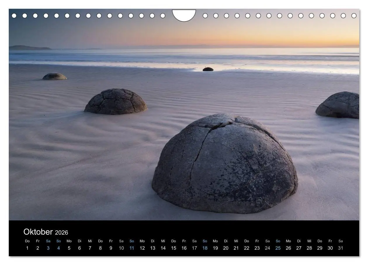 Bild: 9783516023428 | Traumziel Neuseeland 2026 (Wandkalender 2026 DIN A4 quer), CALVENDO...