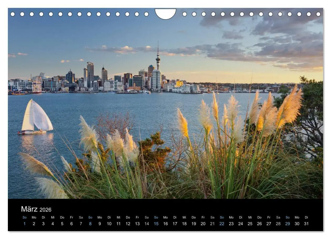 Bild: 9783516023428 | Traumziel Neuseeland 2026 (Wandkalender 2026 DIN A4 quer), CALVENDO...