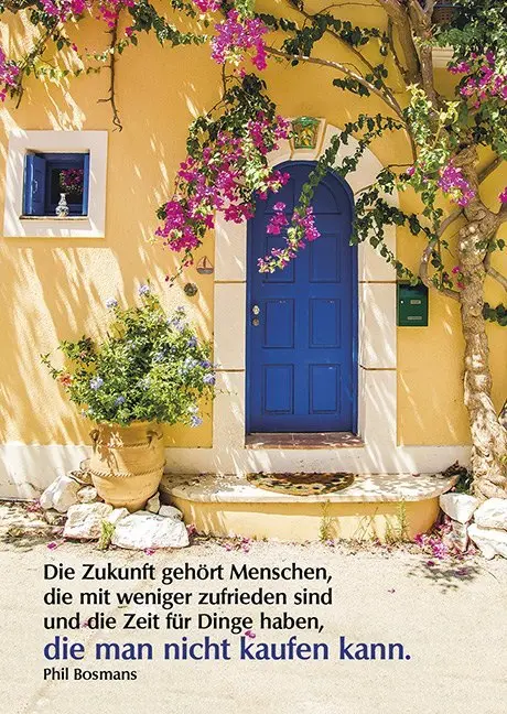 Bild: 9783863383428 | Gute Worte für deinen Tag | Phil Bosmans | Postkartenbuch, -satz