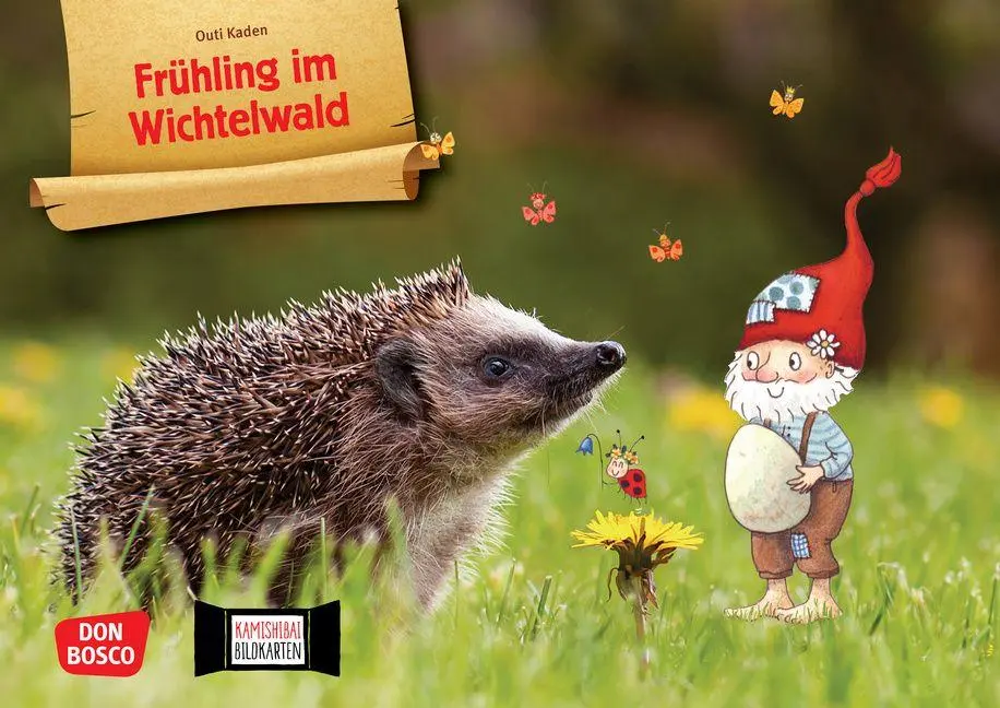 Cover: 4260694923528 | Frühling im Wichtelwald. Kamishibai Bildkartenset | Outi Kaden | Box