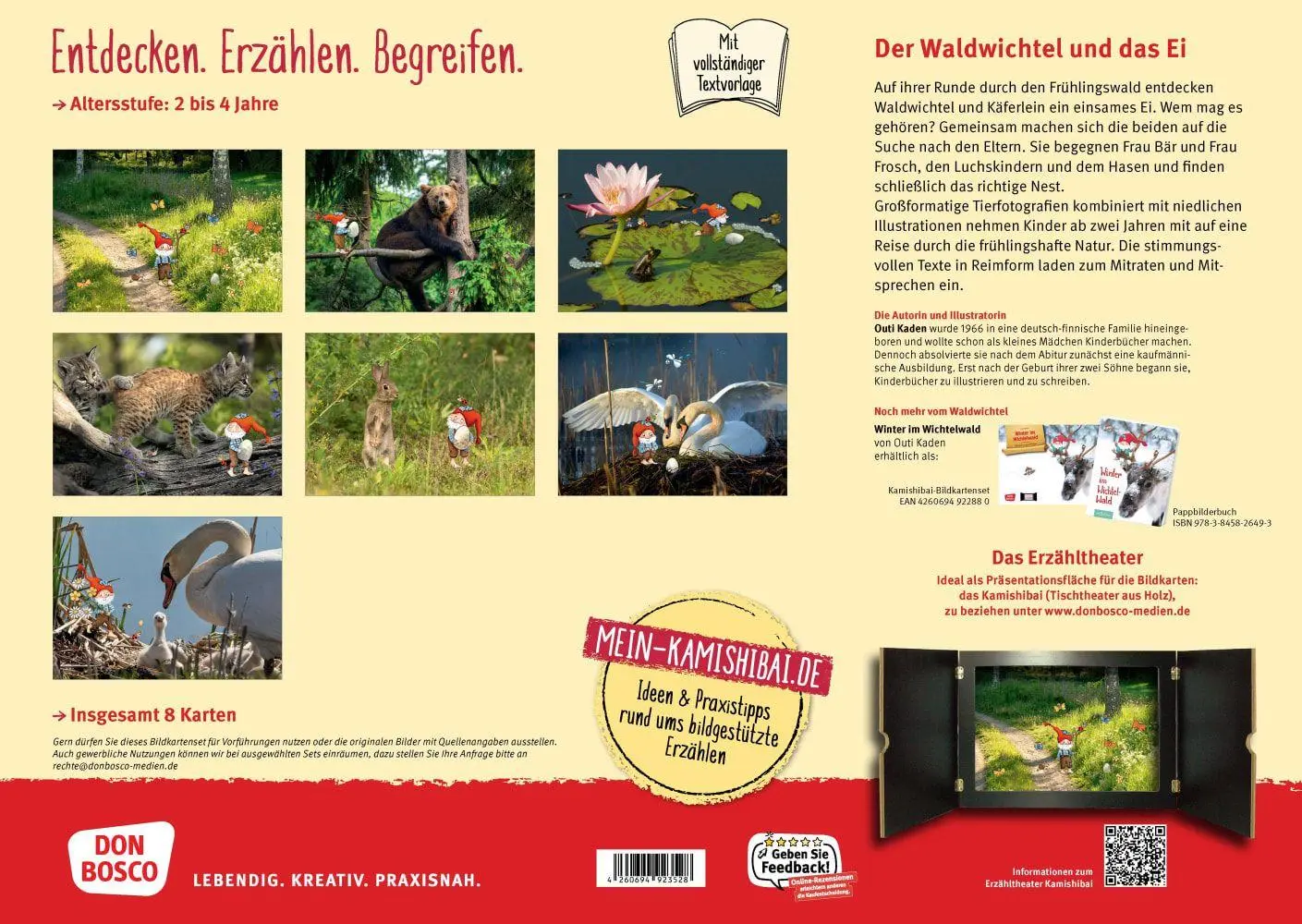 Bild: 4260694923528 | Frühling im Wichtelwald. Kamishibai Bildkartenset | Outi Kaden | Box
