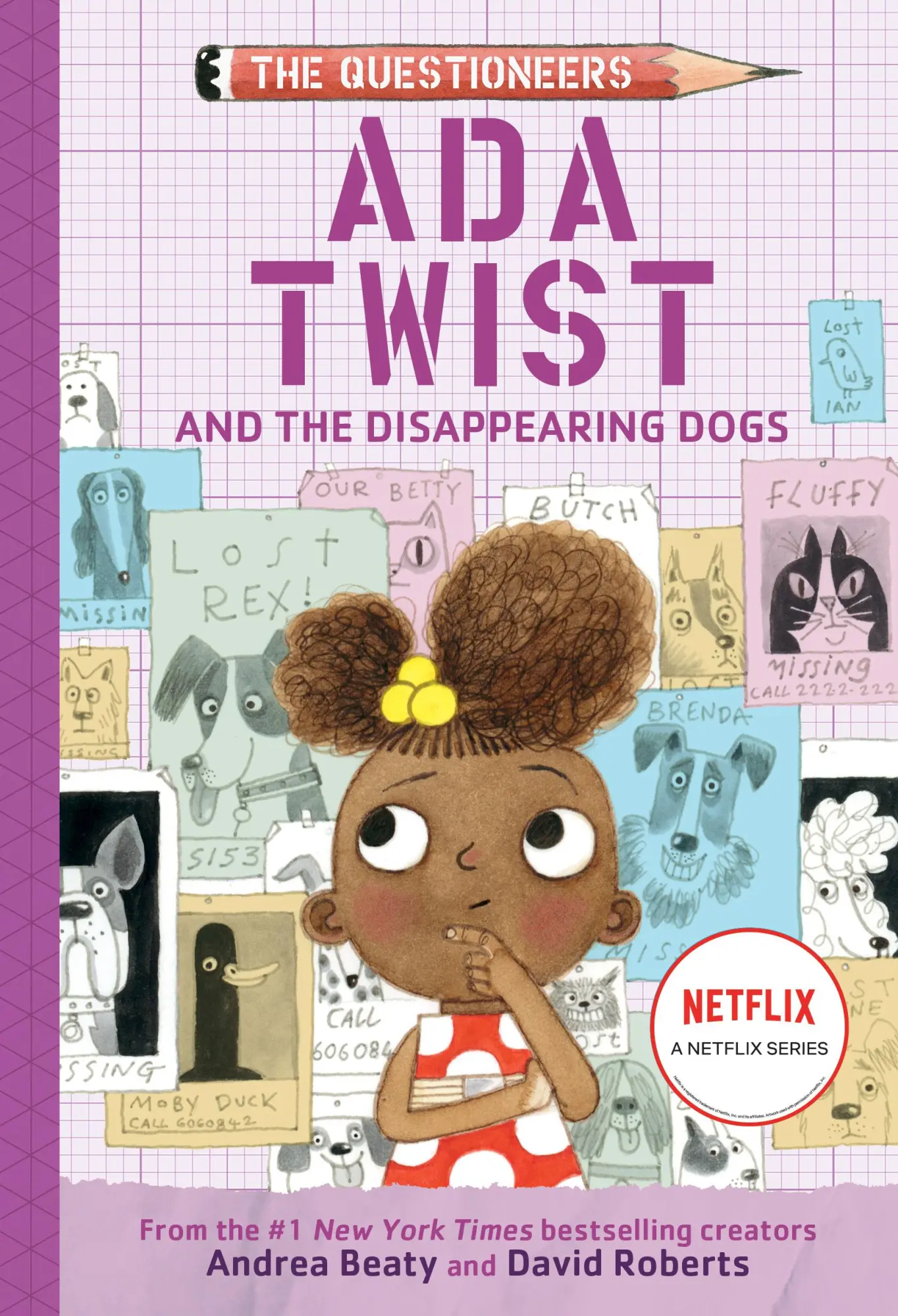 Cover: 9781419743528 | ADA Twist and the Disappearing Dogs | The Questioneers Book #5 | Beaty