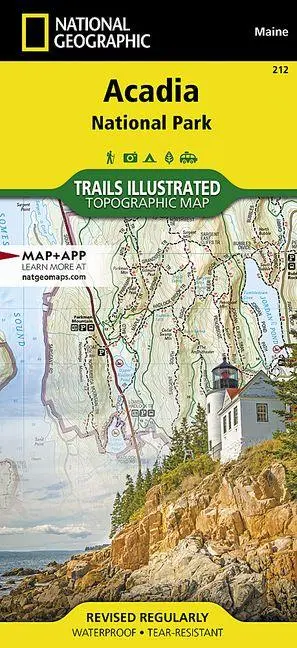 Cover: 9781566953528 | Acadia National Park Map | National Geographic Maps | (Land-)Karte