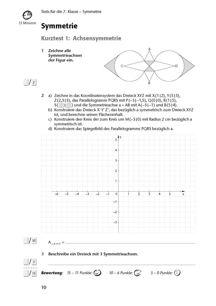 Bild: 9783129303528 | Fit in Test und Klassenarbeit - Mathematik 7./8. Klasse Gymnasium
