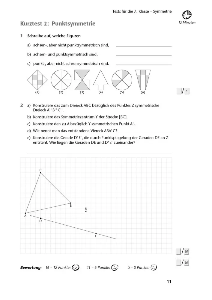 Bild: 9783129303528 | Fit in Test und Klassenarbeit - Mathematik 7./8. Klasse Gymnasium