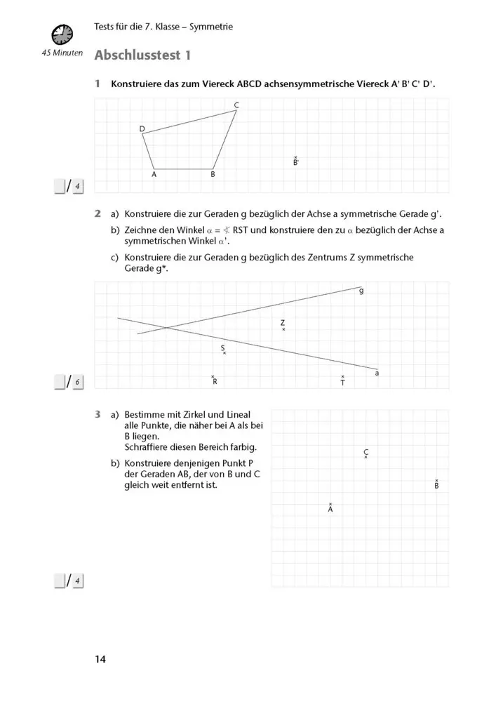 Bild: 9783129303528 | Fit in Test und Klassenarbeit - Mathematik 7./8. Klasse Gymnasium