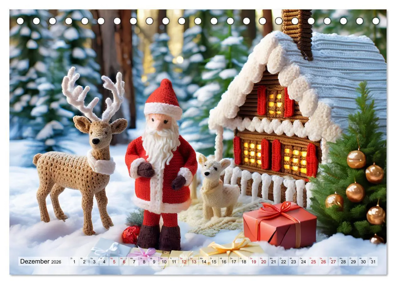 Bild: 9783457473528 | Häkelliebe - Fantasie in Maschen einfangen (Tischkalender 2026 DIN...