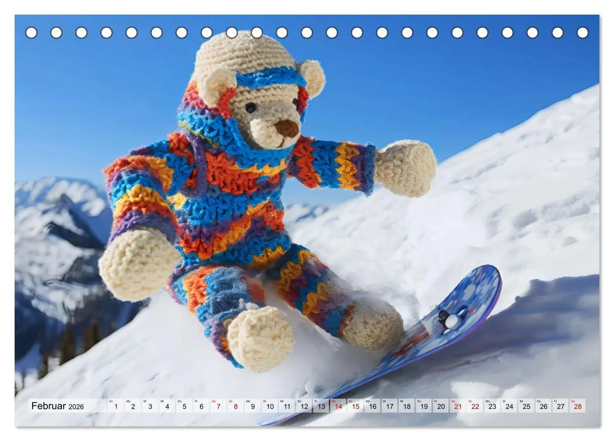 Bild: 9783457473528 | Häkelliebe - Fantasie in Maschen einfangen (Tischkalender 2026 DIN...