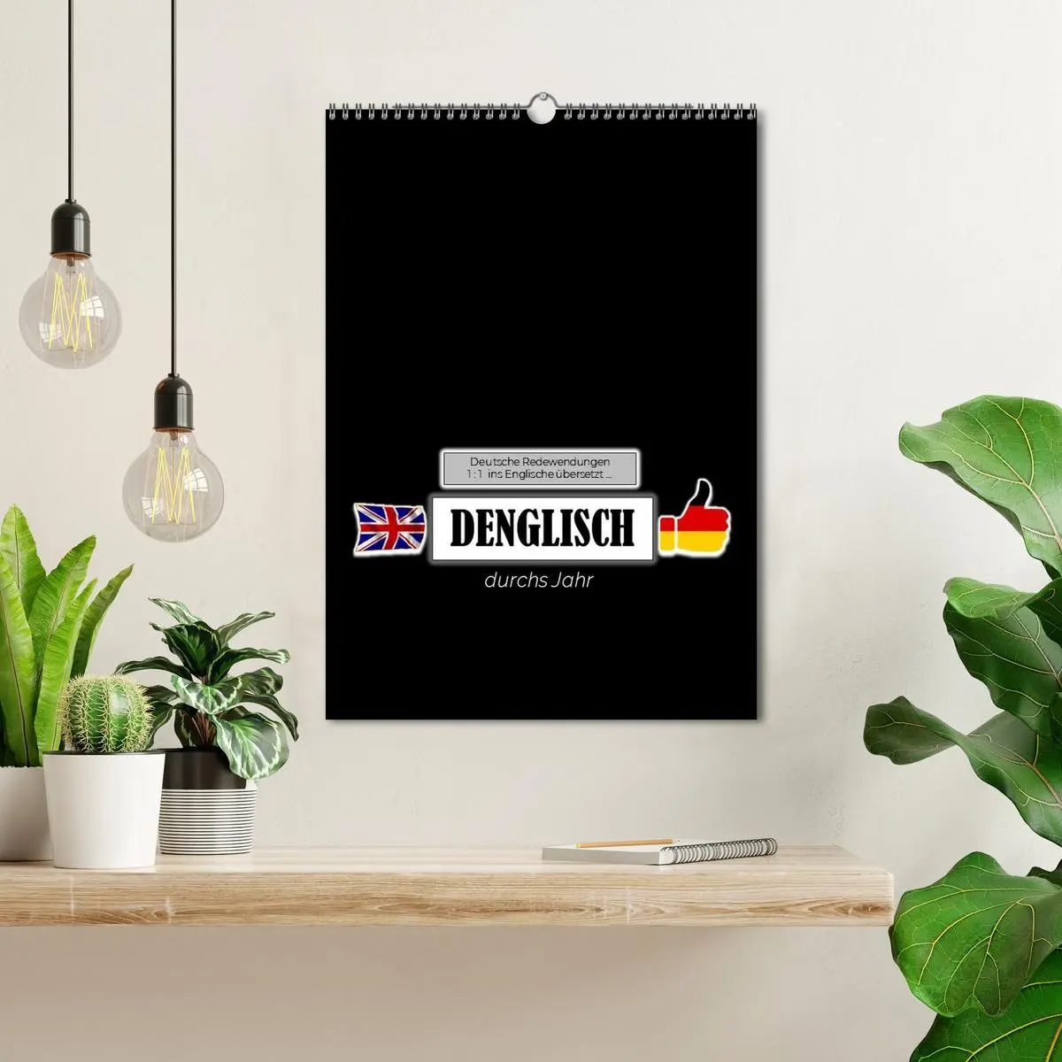 Bild: 9783516323528 | DENGLISCH durchs Jahr (Wandkalender 2026 DIN A3 hoch), CALVENDO...
