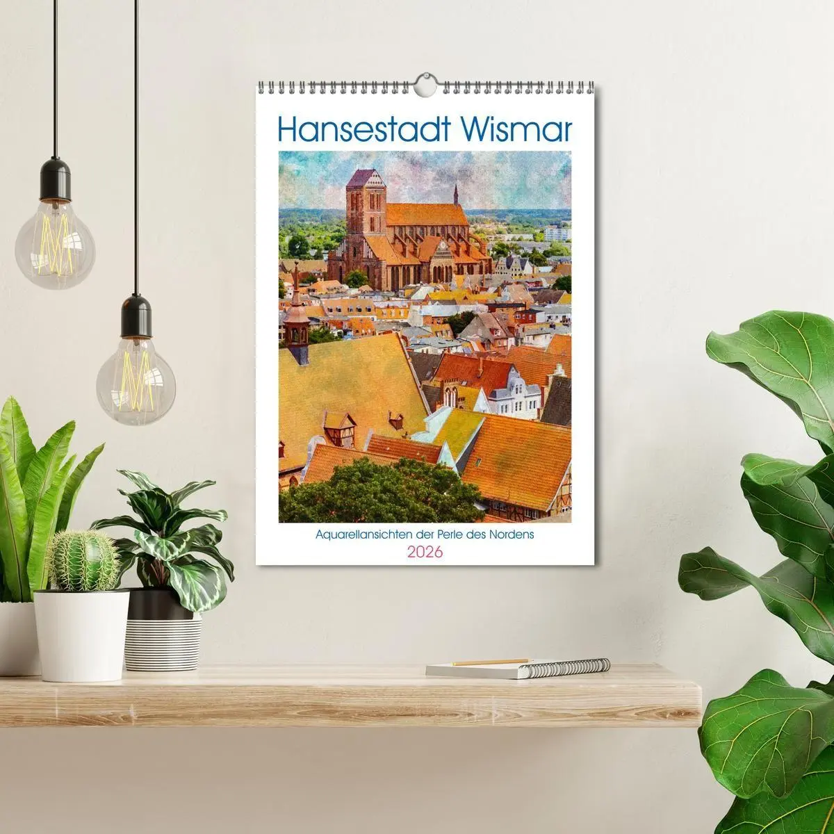 Bild: 9783516703528 | Hansestadt Wismar - Aquarellansichten der Perle des Nordens...