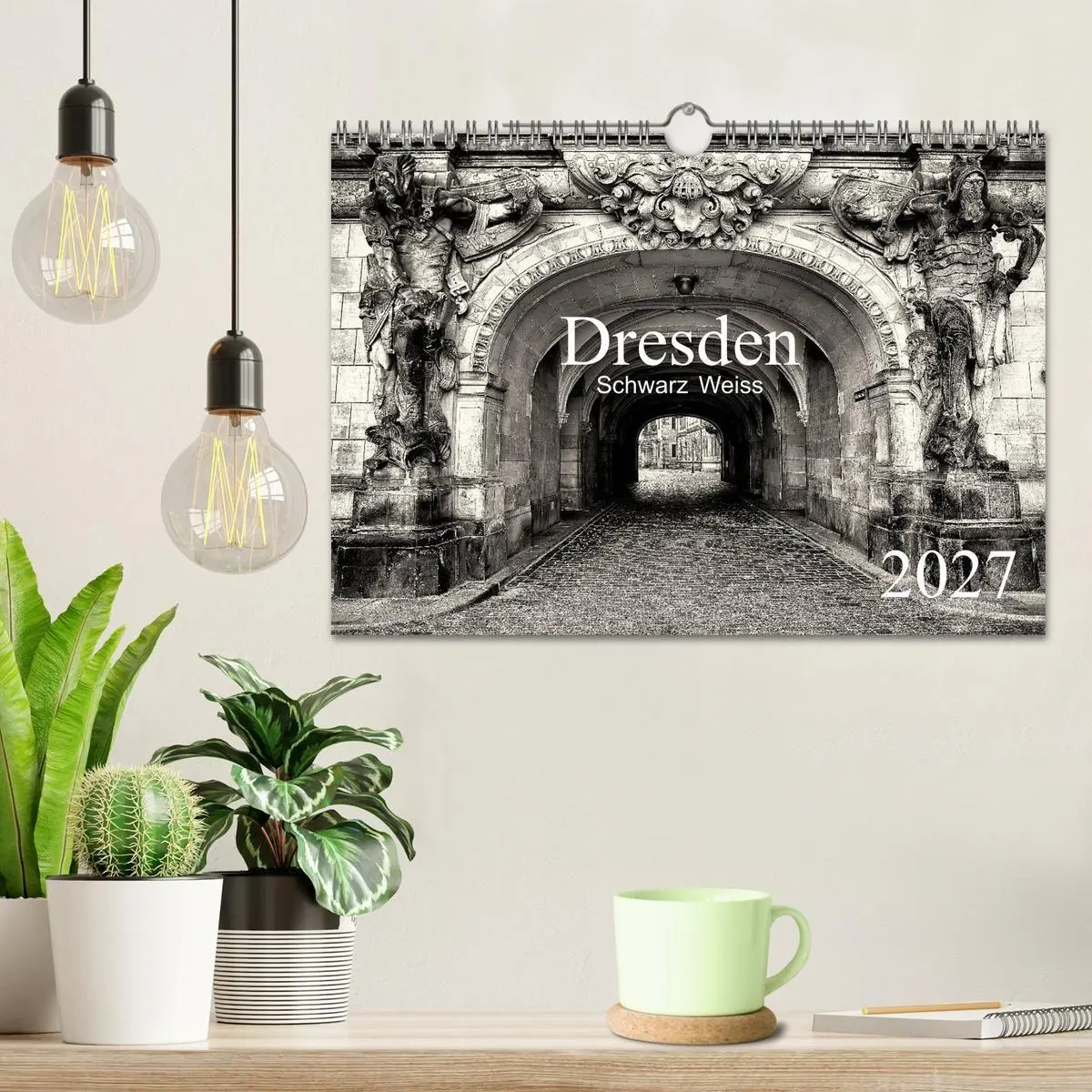 Bild: 9783594163528 | Dresden Schwarz Weiss 2027 (Wandkalender 2027 DIN A4 quer),...