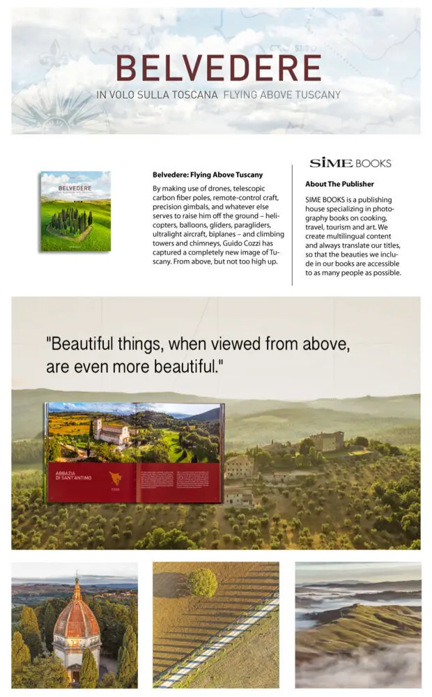 Bild: 9788831403528 | Toscana, Belvedere | In volo sulla Toscana - Flying above Tuscany